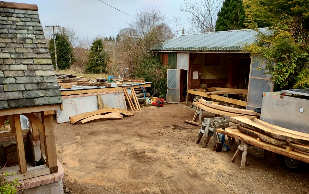 Sorting and grading delivered timbers for use