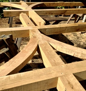Purlins and wind braces