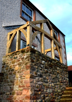Elevated Entrance Porch