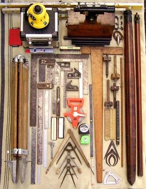 Measuring and surveying equipment